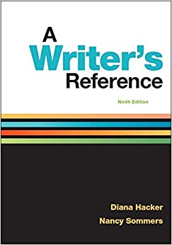 A Writer's Reference (9th Edition)