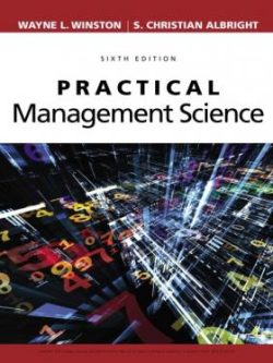 Practical Management Science (6th Edition)