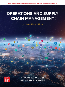 Operations and Supply Chain Management (16th Edition) - International Edition