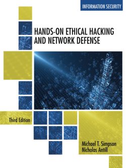 Hands-On Ethical Hacking and Network Defense(3rd Edition)