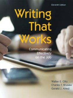 Writing That Works: Communicating Effectively on the Job (13th Edition)