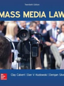 Mass Media Law (20th Edition)