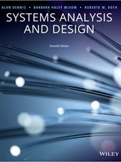 Systems Analysis and Design (7th Edition)