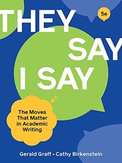 "They Say / I Say" Fifth Edition