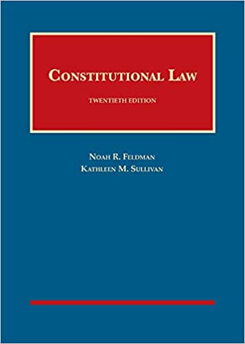 Constitutional Law (20th Edition)