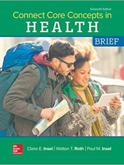 Connect Core Concepts in Health, BRIEF, Loose Leaf Edition (16th Edition)