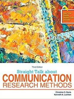Straight Talk About Communication Research Methods (3rd Edition)