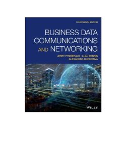 Business Data Communications and Networking 14th Edition