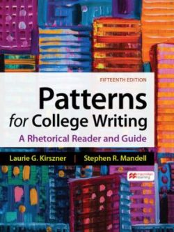 Patterns for College Writing: A Rhetorical Reader and Guide 15th Edition
