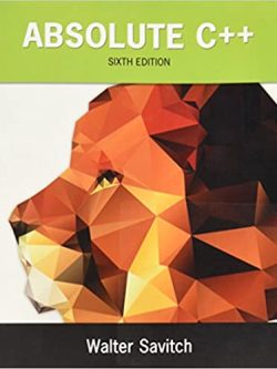 Absolute C++ (6th Edition)