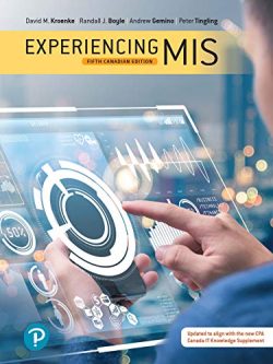 Experiencing MIS [5th Canadian Edition]