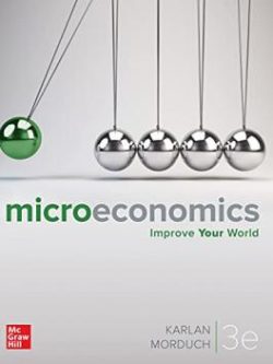 Microeconomics 3rd Edition