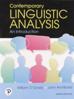 Contemporary Linguistic Analysis; An Introduction (9th Edition)