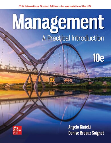 Management ; a practical introduction (10th Edition)