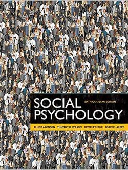 Social Psychology (6th Canadian Edition)