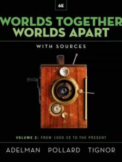 Worlds Together, Worlds Apart ; A History of the World from the Beginnings of Humankind to the Present (6th Edition) (Vol. 2)