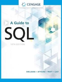 A Guide to SQL (MindTap Course List- 10th Edition)