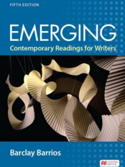 EMERGING contemporary readings for writers (5th Edition)