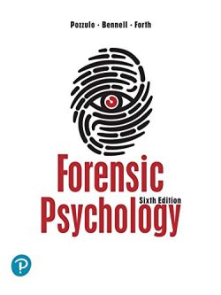 Forensic Psychology (6th Edition)