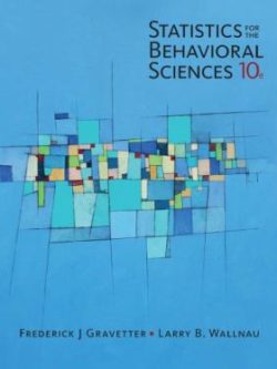 Statistics for the Behavioral Sciences (10th Edition)
