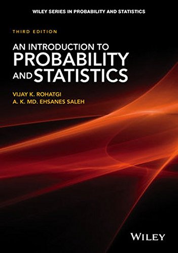An Introduction to Probability and Statistics (3rd Edition)