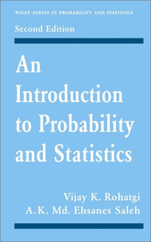 An introduction to probability and statistics (2nd Edition)