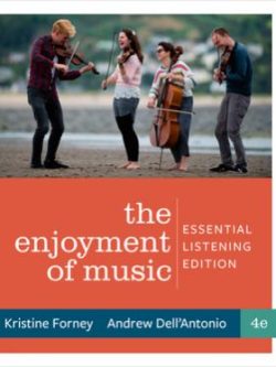 Enjoyment of Music; Essential Listening [4th Edition]