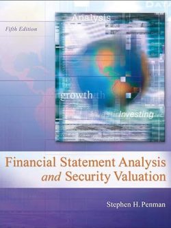 Financial Statement Analysis and Security Valuation (5th Edition)