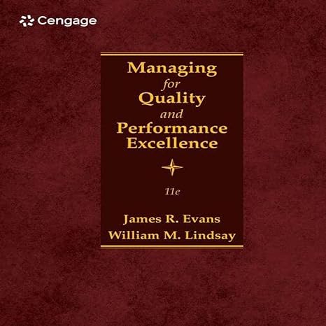 Managing for Quality and Performance Excellence (11th Edition)