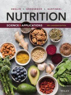 Nutrition; Science and Applications (3rd Canadian Edition)