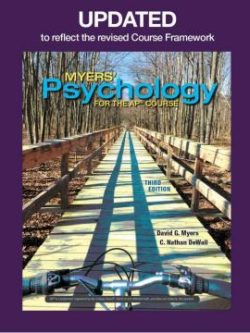Updated Myers' Psychology for the AP® Course (3rd Edition)