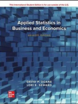 Applied Statistics in Business and Economics (7th Edition)