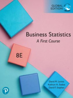 Business Statistics A First Course (8th Global Edition)