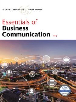 Essentials of Business Communication (11th Edition)