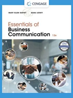 Essentials of Business Communication (12th Edition)