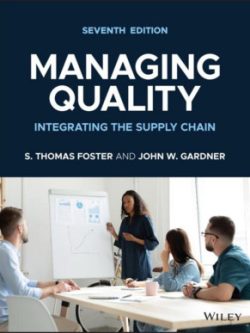 Managing Quality Integrating the Supply Chain (7th Edition)
