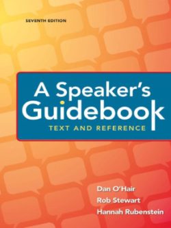 A Speaker’s Guidebook Text and Reference [7th Edition]