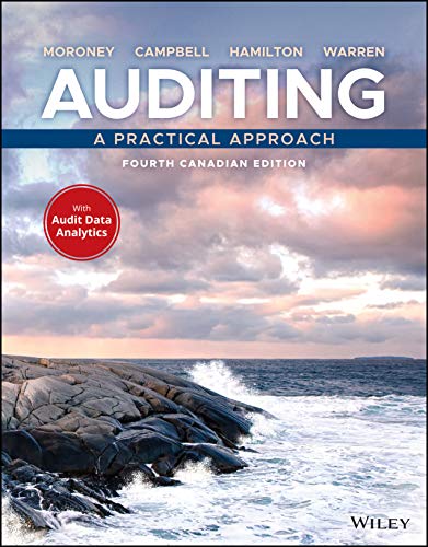 Auditing; A Practical Approach (4th Canadian Edition)