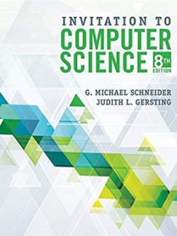 Invitation to Computer Science (8th Edition)