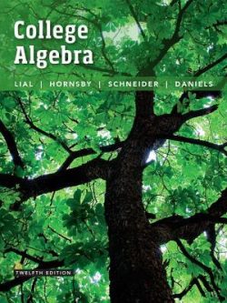 College Algebra (12th Edition)