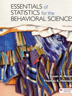 Essentials of Statistics for the Behavioral Sciences (5th Edition)