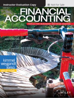 Financial Accounting; Tools for Business Decision Making (9th Edition)