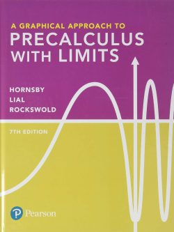 Graphical Approach to Precalculus with Limits (A 7th Edition)