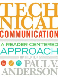 Technical Communication; A Reader-Centered Approach (9th Edition)