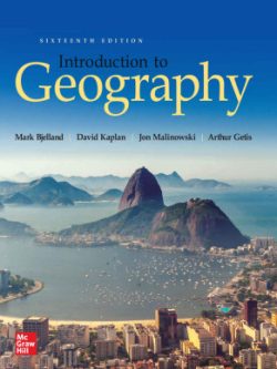 Introduction to Geography (16th Edition)