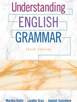Understanding English Grammar (10th Edition)