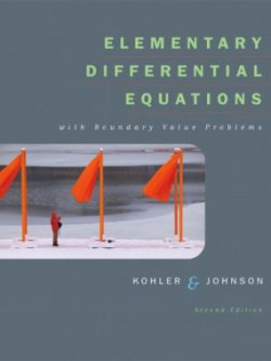 Elementary Differential Equations with Boundary Value Problems (2nd Edition)