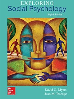 Exploring Social Psychology (8th Edition)