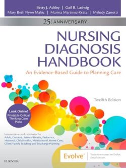 Nursing Diagnosis Handbook; An Evidence Based Guide to Planning Care (12th Edition)